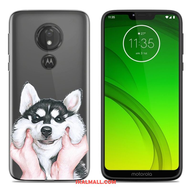 Moto G7 Play Skal Fallskydd Grön All Inclusive Mobil Telefon Målade Billigt