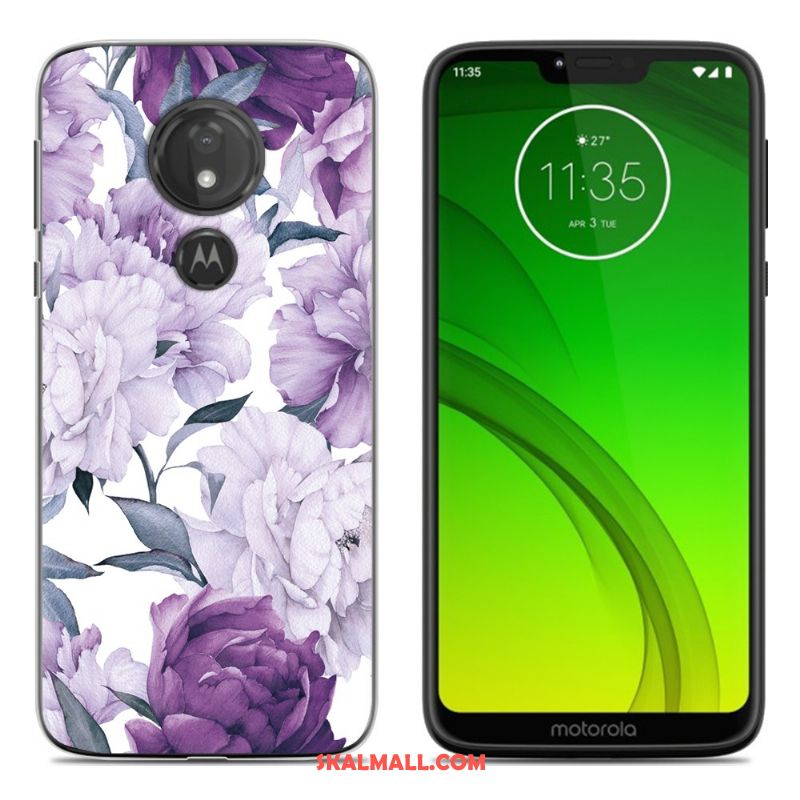 Moto G7 Play Skal Fallskydd Grön All Inclusive Mobil Telefon Målade Billigt