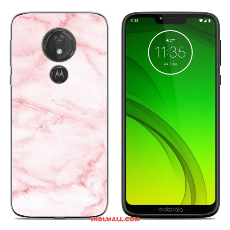 Moto G7 Play Skal Fallskydd Grön All Inclusive Mobil Telefon Målade Billigt