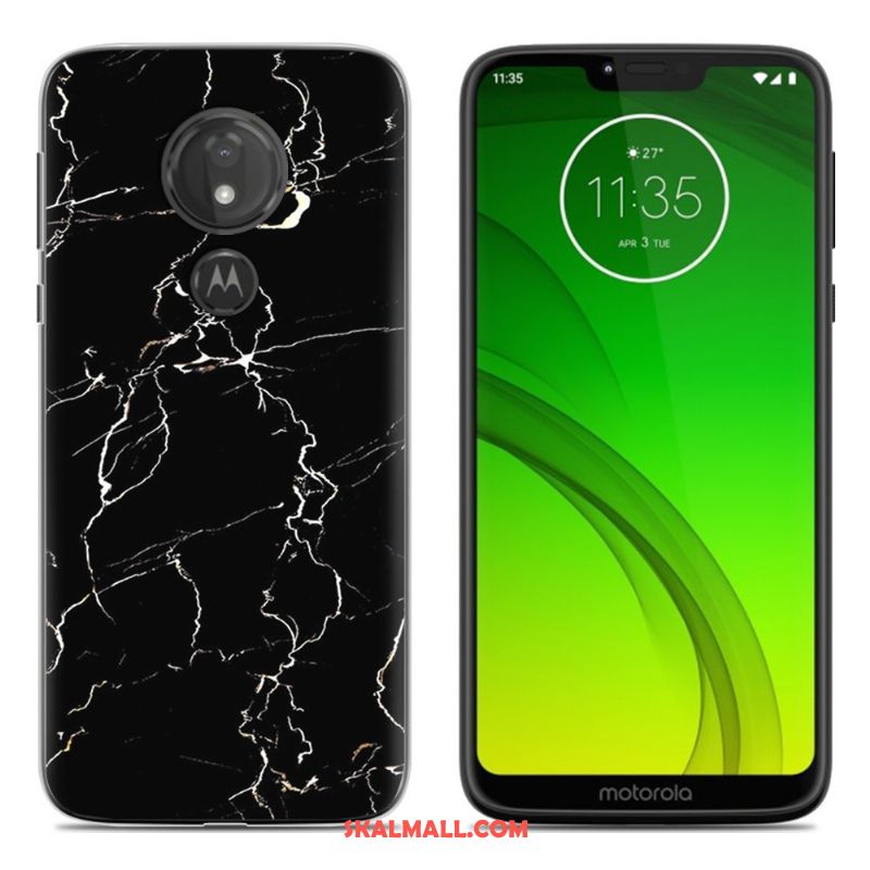 Moto G7 Play Skal Fallskydd Grön All Inclusive Mobil Telefon Målade Billigt