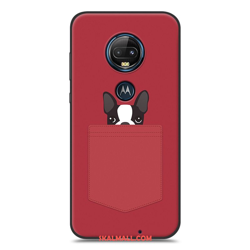 Moto G7 Plus Skal Skydd Kreativa Nubuck Personlighet Trend Varumärke Billigt