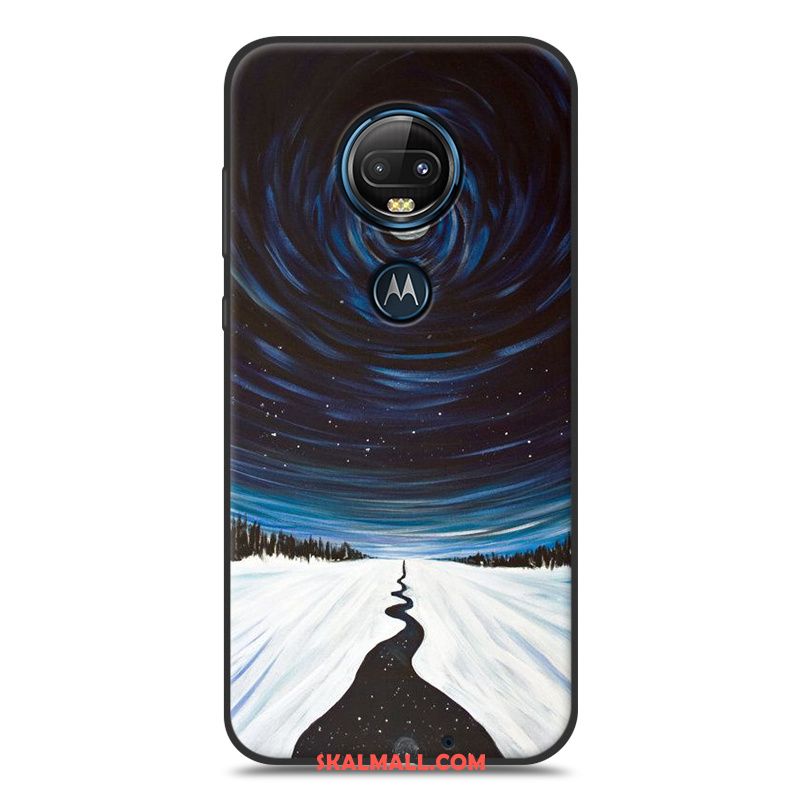 Moto G7 Plus Skal Skydd Kreativa Nubuck Personlighet Trend Varumärke Billigt