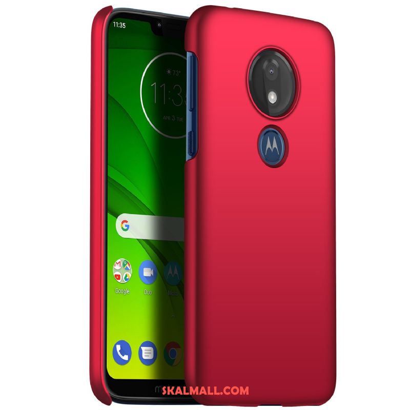 Moto G7 Power Skal Skydd Slim Grön Hård Silkeslen Online