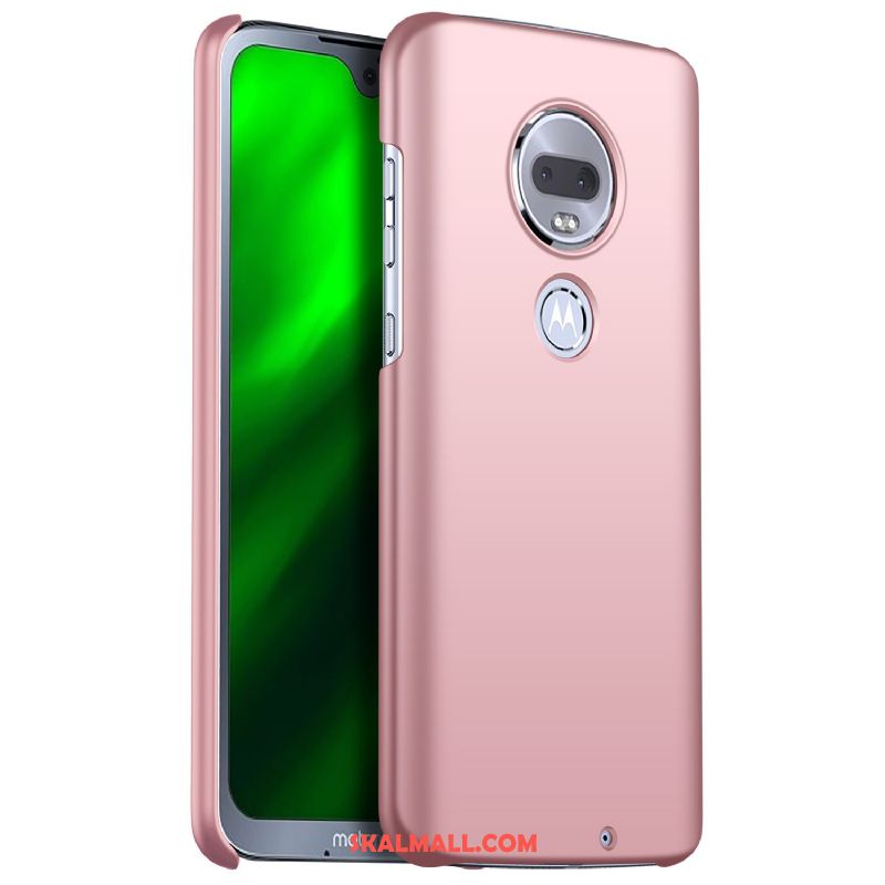 Moto G7 Skal Nubuck Mobil Telefon Silkeslen Fallskydd Hård Fodral Köpa