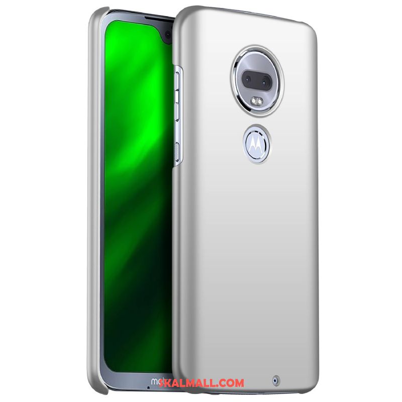 Moto G7 Skal Nubuck Mobil Telefon Silkeslen Fallskydd Hård Fodral Köpa