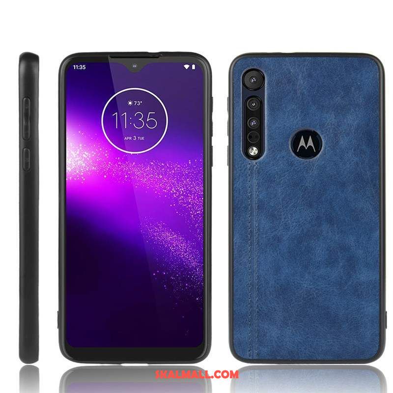 Moto G8 Plus Skal Mjuk Svart Skydd Business Mobil Telefon Fodral Till Salu