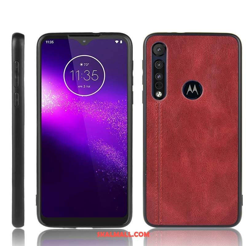 Moto G8 Plus Skal Mjuk Svart Skydd Business Mobil Telefon Fodral Till Salu