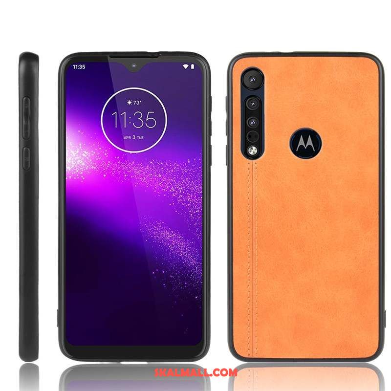 Moto G8 Plus Skal Skydd Röd Lätt Och Tunt Mobil Telefon Fallskydd Rea