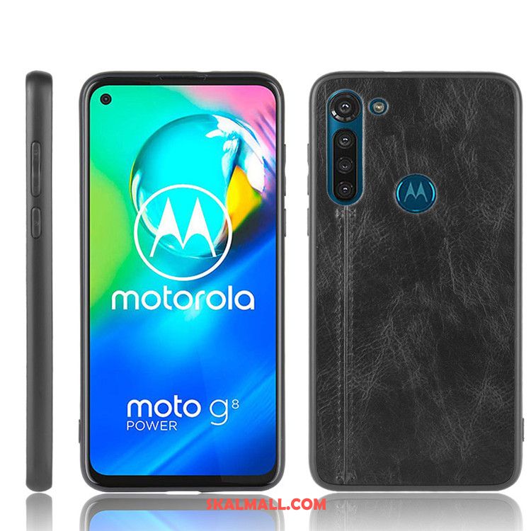 Moto G8 Power Skal Hård All Inclusive Läder Fallskydd Mobil Telefon Fodral Online