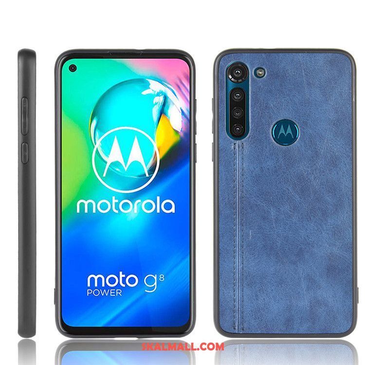 Moto G8 Power Skal Hård All Inclusive Läder Fallskydd Mobil Telefon Fodral Online