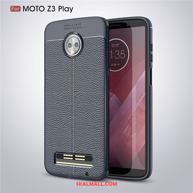 Moto Z3 Play Skal Röd Mjuk Fallskydd Mobil Telefon Mönster Fodral Köpa