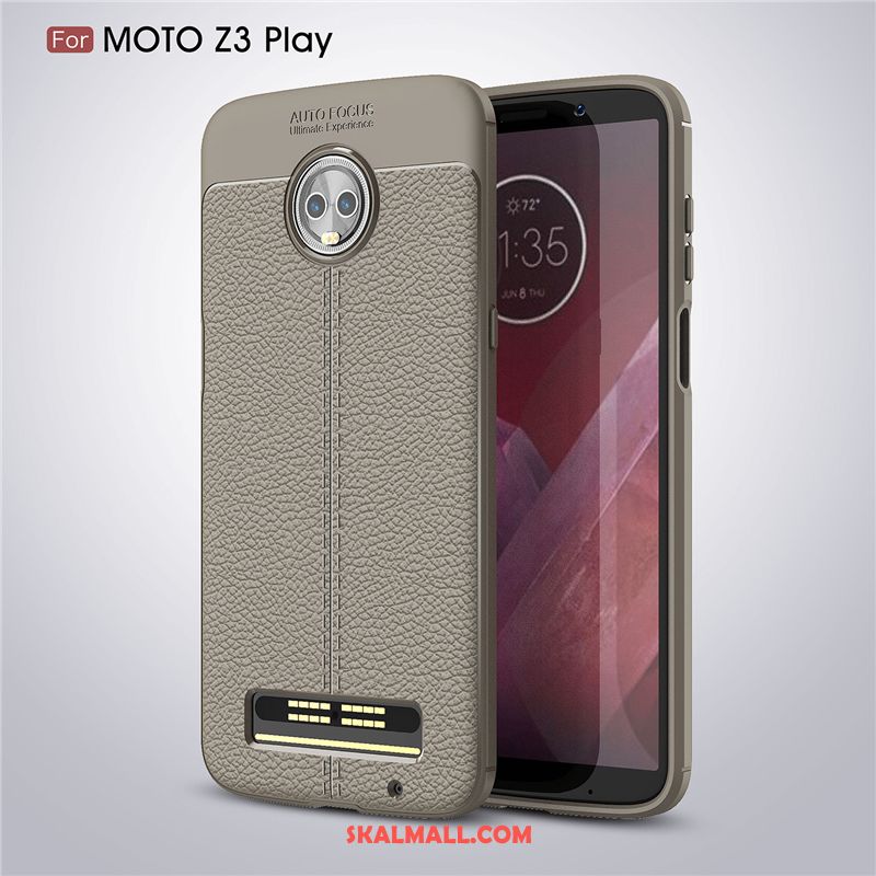 Moto Z3 Play Skal Röd Mjuk Fallskydd Mobil Telefon Mönster Fodral Köpa