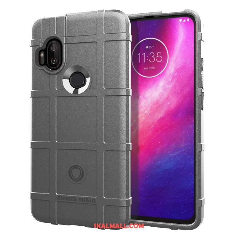 Motorola One Hyper Skal Fallskydd Enkel Hemming Mobil Telefon Butik