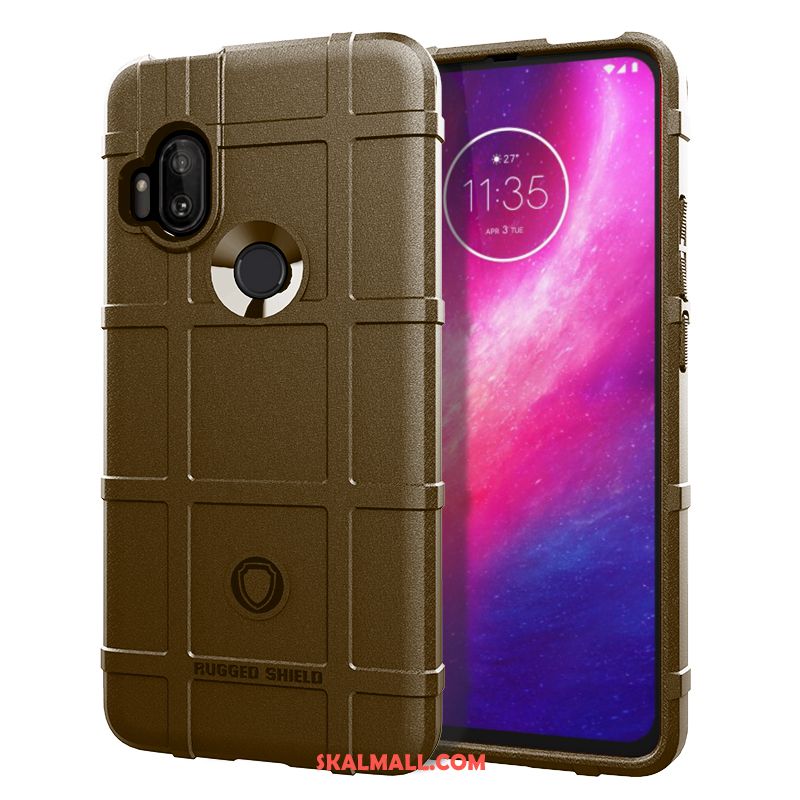 Motorola One Hyper Skal Fallskydd Enkel Hemming Mobil Telefon Butik