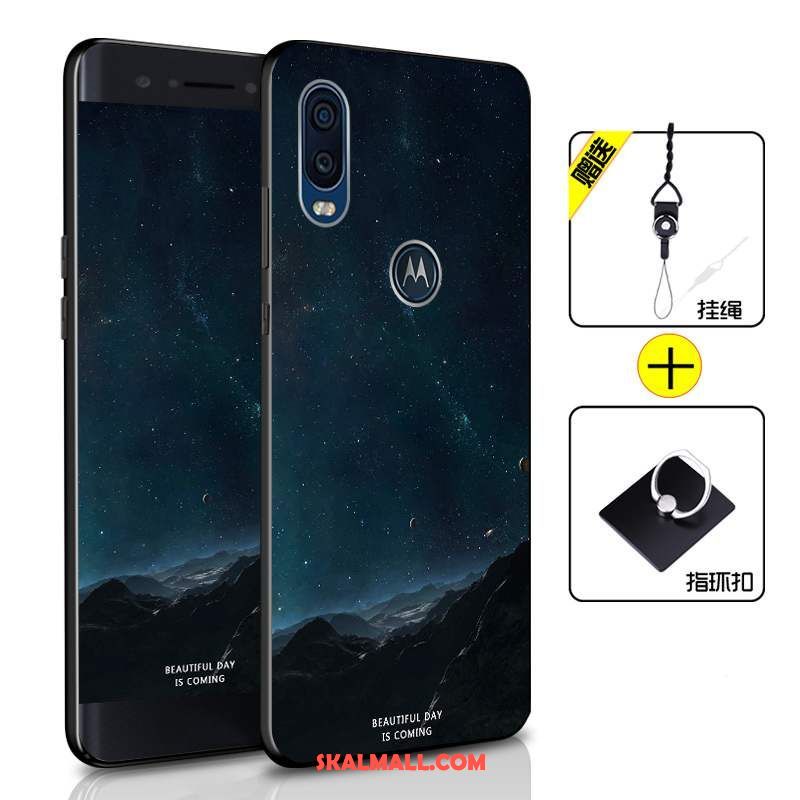 Motorola One Vision Skal Silikon Fallskydd Mobil Telefon All Inclusive Grön Butik