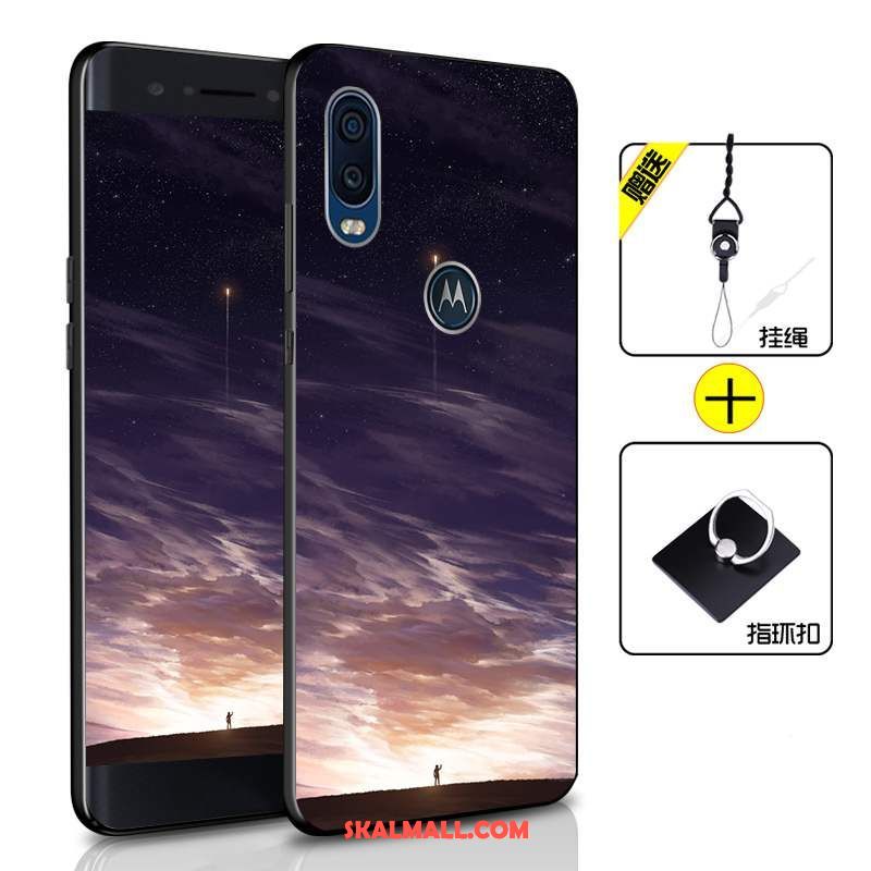 Motorola One Vision Skal Silikon Fallskydd Mobil Telefon All Inclusive Grön Butik