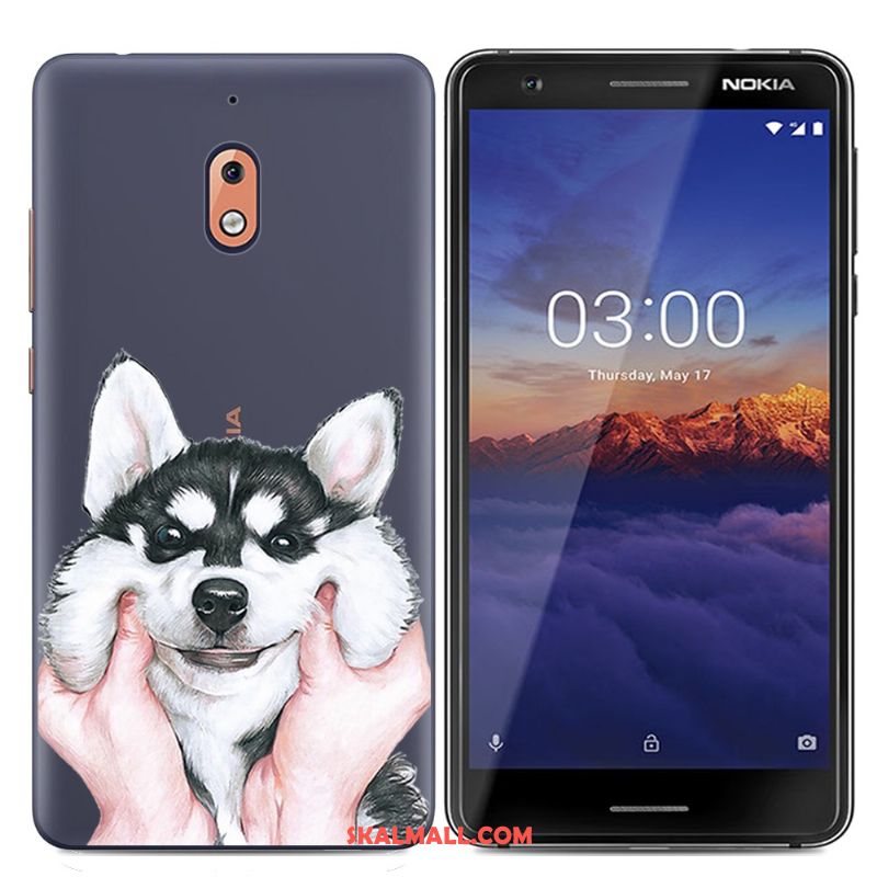 Nokia 2.1 Skal Vacker Tecknat Blå Trend Skydd Fodral Köpa