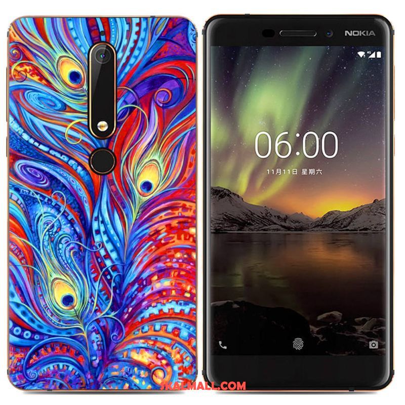 Nokia 6.1 Skal Färg Mobil Telefon Skydd Trend Kreativa Fodral Köpa