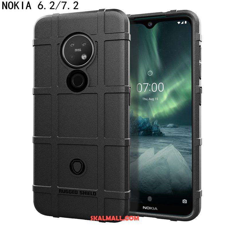 Nokia 6.2 Skal Trend Varumärke Silikon All Inclusive Glidskydds Tre Försvar Till Salu