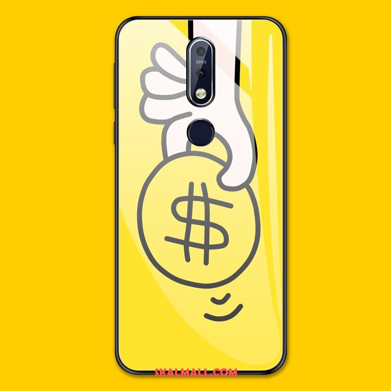 Nokia 7.1 Skal Glas Trend Svart Fallskydd All Inclusive Köpa