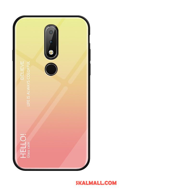 Nokia 7.1 Skal Personlighet Gradient Glas Kreativa Trend På Rea