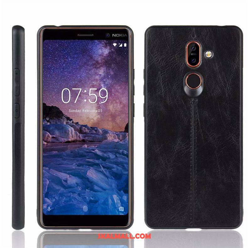 Nokia 7 Plus Skal Blå Fallskydd Mobil Telefon Fodral Billig