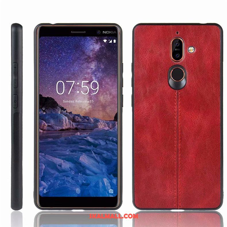 Nokia 7 Plus Skal Blå Fallskydd Mobil Telefon Fodral Billig