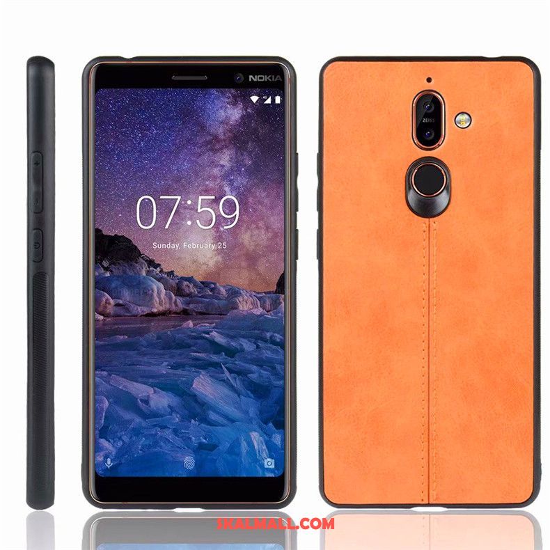 Nokia 7 Plus Skal Blå Fallskydd Mobil Telefon Fodral Billig