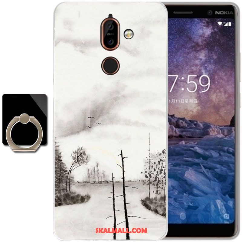 Nokia 7 Plus Skal Silikon All Inclusive Fallskydd Mjuk Vind På Nätet