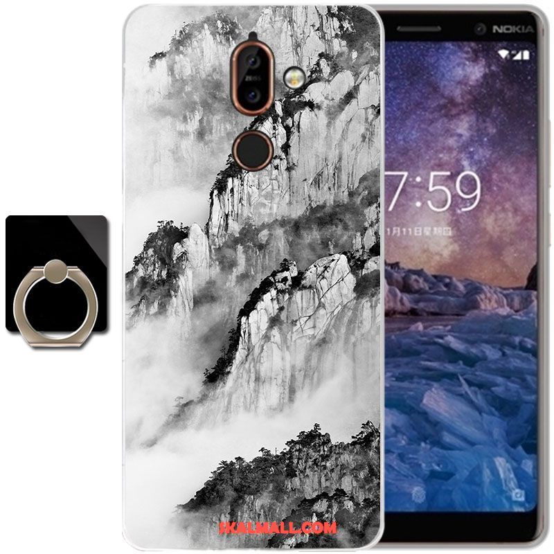 Nokia 7 Plus Skal Silikon All Inclusive Fallskydd Mjuk Vind På Nätet