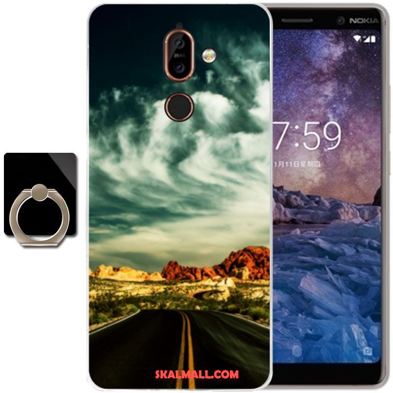 Nokia 7 Plus Skal Silikon All Inclusive Fallskydd Mjuk Vind På Nätet