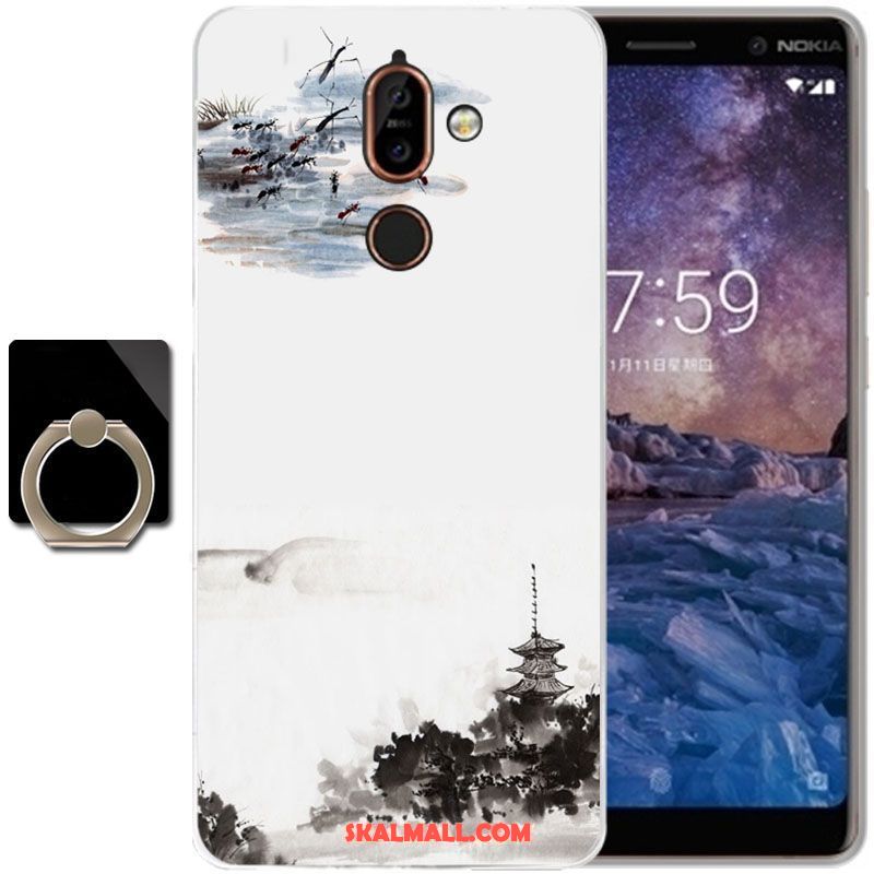 Nokia 7 Plus Skal Silikon All Inclusive Fallskydd Mjuk Vind På Nätet