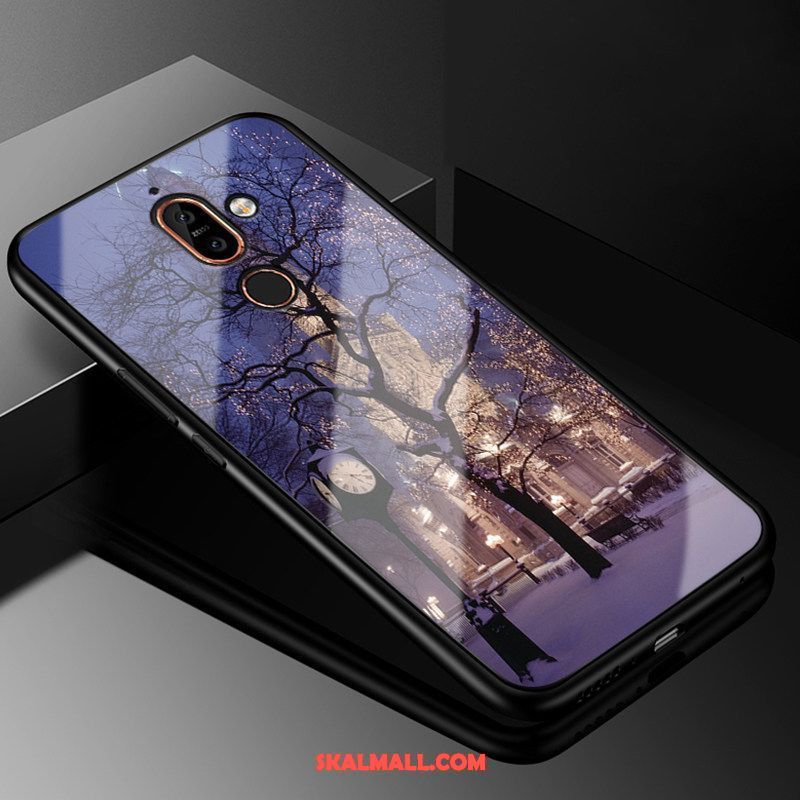 Nokia 7 Plus Skal Trend Skydd Glas Tecknat Mobil Telefon Billigt