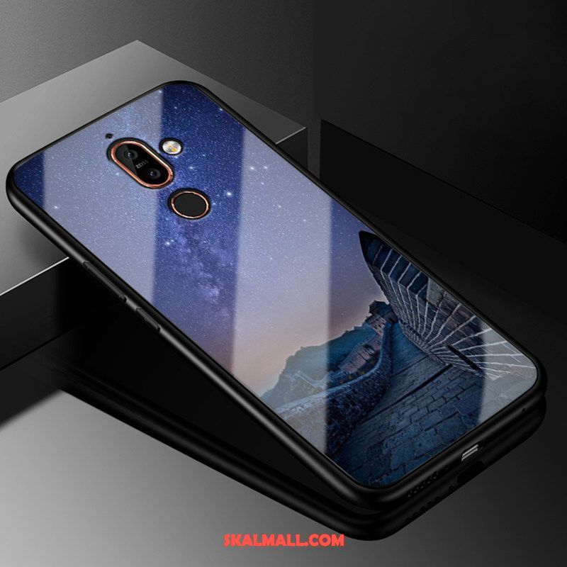 Nokia 7 Plus Skal Trend Skydd Glas Tecknat Mobil Telefon Billigt