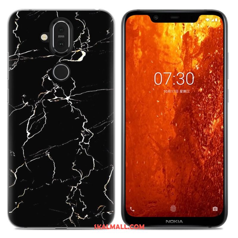 Nokia 8.1 Skal Purpur Mjuk Fallskydd Enkel Mobil Telefon Online