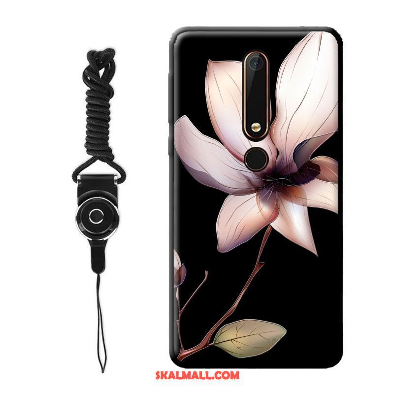 Nokia 8 Skal Silikon Fallskydd Blommor Personlighet Mobil Telefon Billig