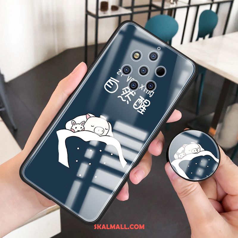 Nokia 9 Pureview Skal Mobil Telefon Silikon Pu Mjuk Vacker Rea