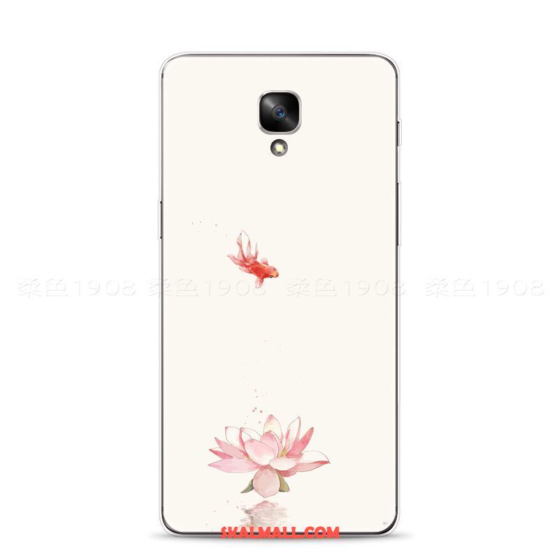 Oneplus 3 Skal Mjuk Retro Rosa Blommor Kinesisk Stil Fodral Köpa