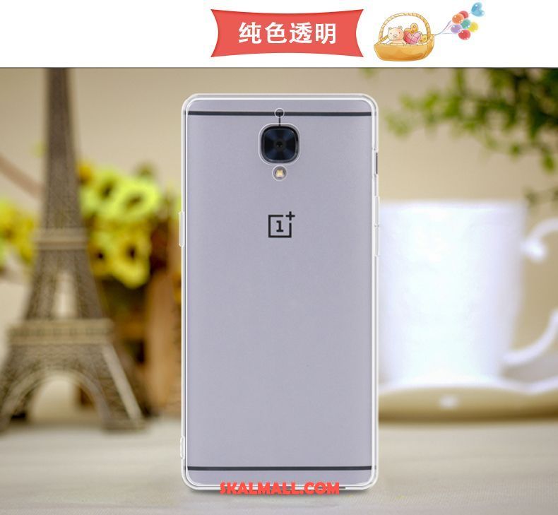 Oneplus 3 Skal Mjuk Transparent Skydd Silikon Slim Billigt