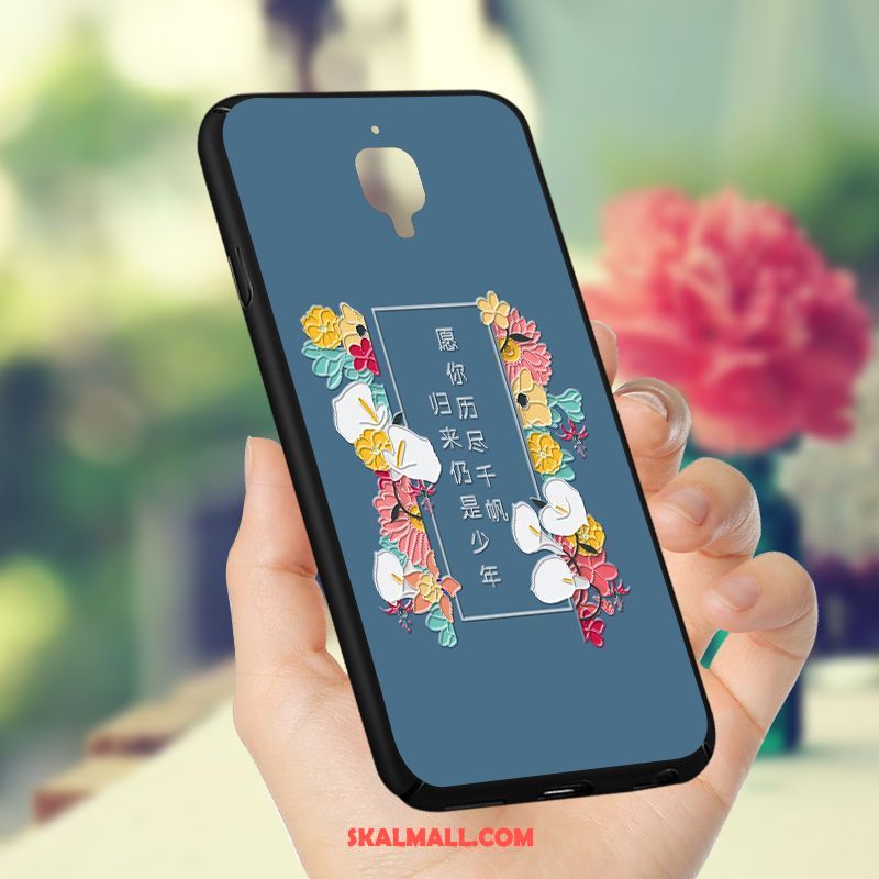 Oneplus 3t Skal Silikon Skydd Blå Fallskydd Mobil Telefon Billigt