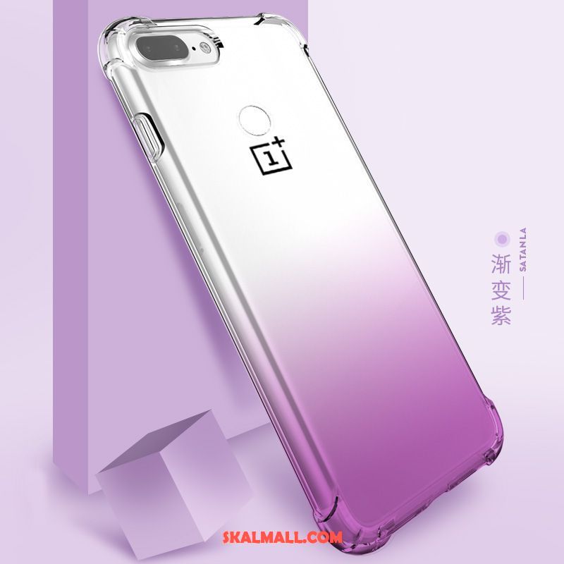 Oneplus 5 Skal Fallskydd Röd Mobil Telefon Silikon Trend Fodral Billig