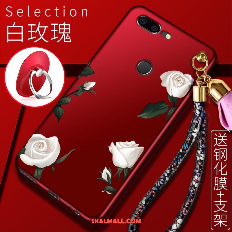 Oneplus 5t Skal Fallskydd All Inclusive Tecknat Personlighet Blommor Billig