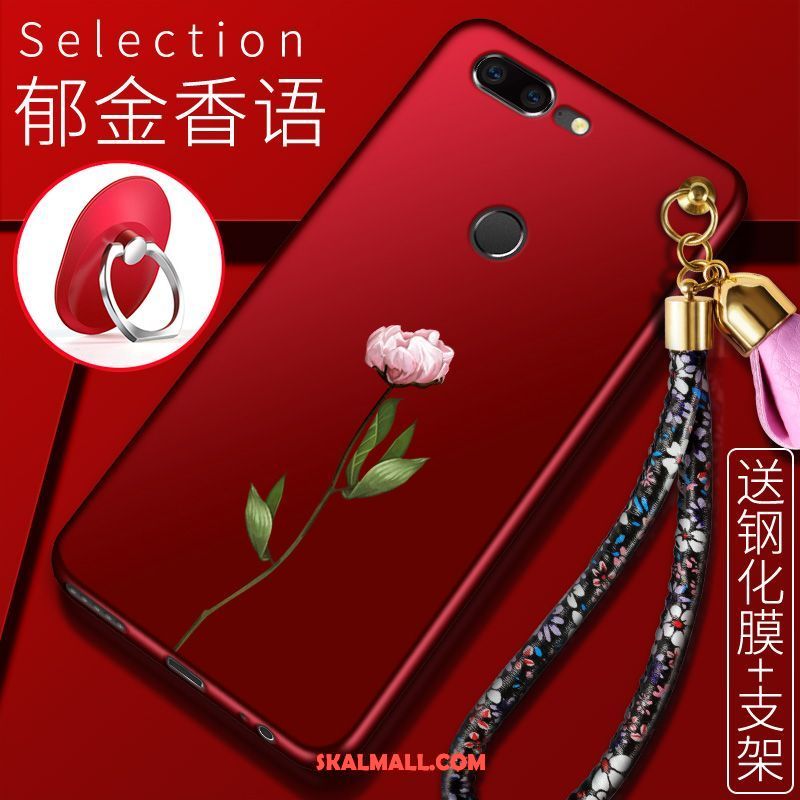 Oneplus 5t Skal Fallskydd All Inclusive Tecknat Personlighet Blommor Billig