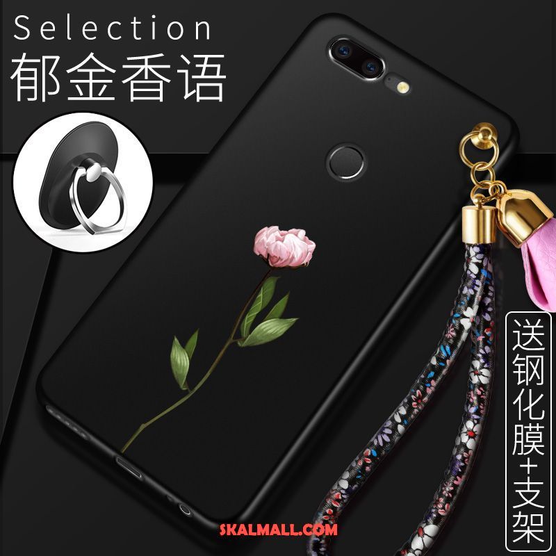 Oneplus 5t Skal Fallskydd All Inclusive Tecknat Personlighet Blommor Billig