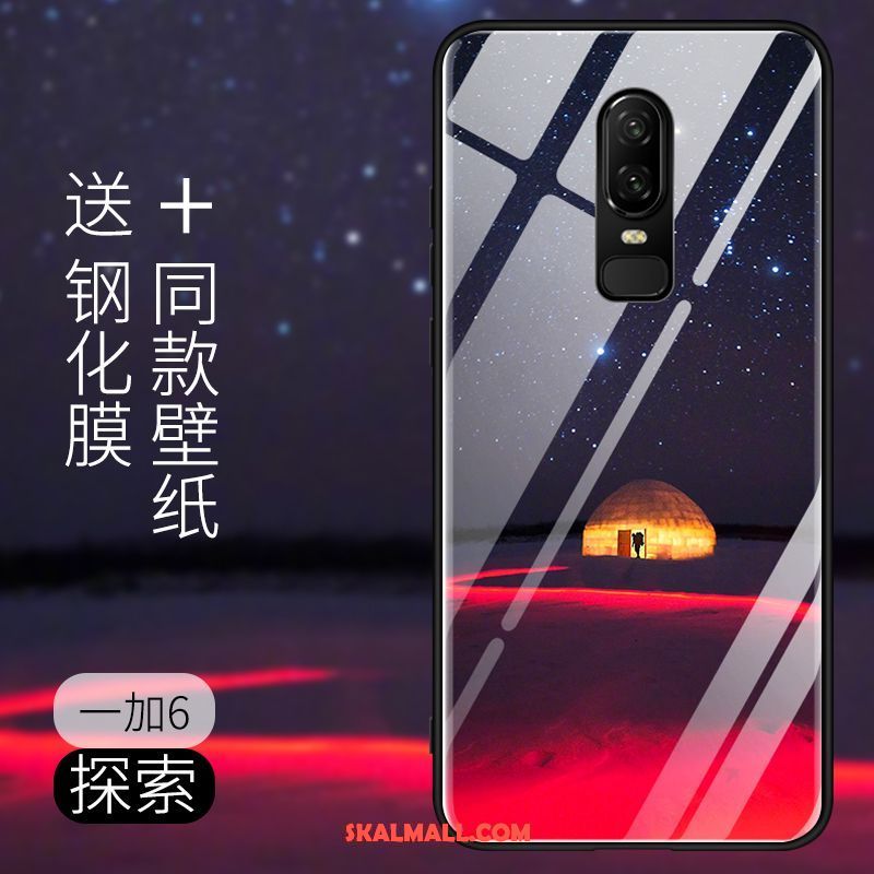 Oneplus 6 Skal Kreativa Mobil Telefon Hård Trend Varumärke Net Red Fodral Billig