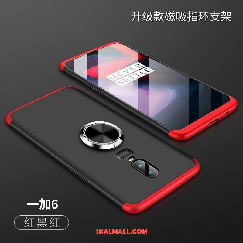 Oneplus 6 Skal Personlighet Kreativa Nubuck Mobil Telefon Net Red Fodral Online