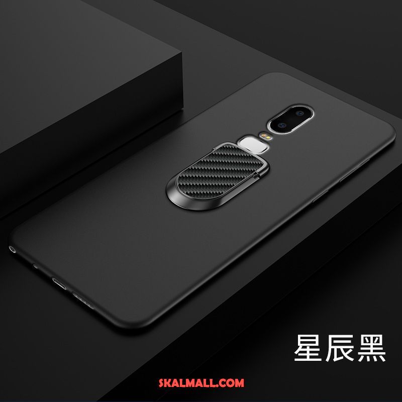 Oneplus 6 Skal Skydd Magnetic Silikon Mobil Telefon Enkel Rea