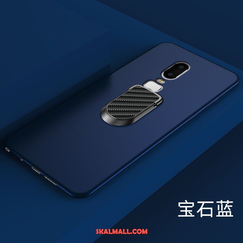 Oneplus 6 Skal Skydd Magnetic Silikon Mobil Telefon Enkel Rea