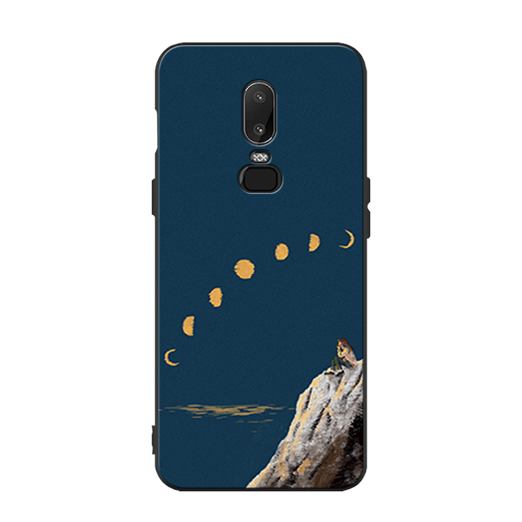 Oneplus 6 Skal Svart Skydd Silikon All Inclusive Kreativa Till Salu