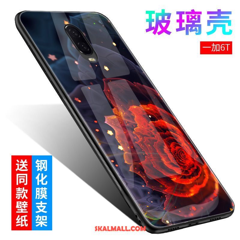 Oneplus 6t Skal Personlighet Kreativa Fallskydd Mobil Telefon Blå Köpa